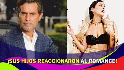 Los hijos de Humberto Zurita reaccionaron a su romance con Stephanie Salas