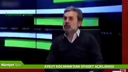 Aykut Kocaman'dan 'siyaset' açıklaması