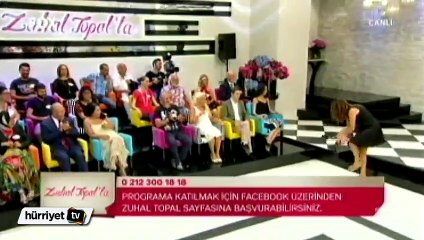 Zuhal Topal gelin adayına ayakkabılarını verdi