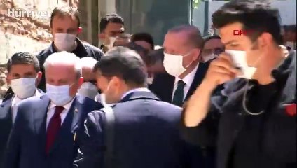 Cumhurbaşkanı Erdoğan Ayasofya Camii'nde