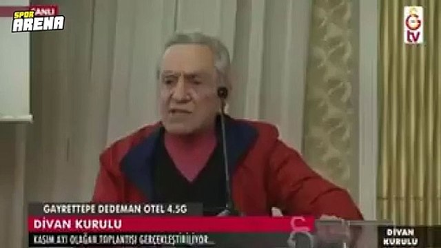 Aydemir Akbaş, Galatasaray Divan Kurulu'ndaki konuşmasıyla gündem oldu