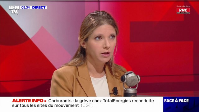 Aurore Bergé: Total a réalisé des bénéfices exceptionnels donc c'est légitime que Total puisse augmenter les rémunérations
