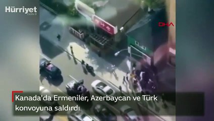 Kanada'da Ermeniler Azerbaycanlılar ve Türklere saldırdı