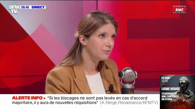 Super-dividendes: pour Aurore Bergé, on ne doit pas aller vers une taxation supplémentaire