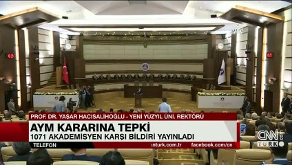 Prof. Dr. Yaşar Hacısalihoğlu AYM kararları hakkında konuştu