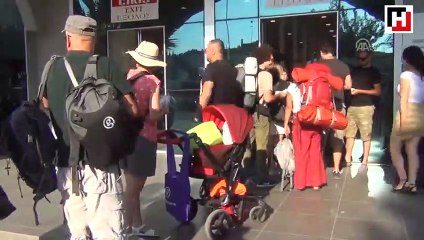 Tatilcilerin Midilli Adası'na ilgisi azaldı