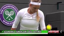 AZARENKA YÜREKLERİ AĞZA GETİRDİ