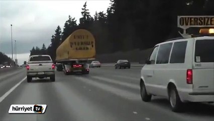 Aynı anda iki şoförün kullandığı TIR