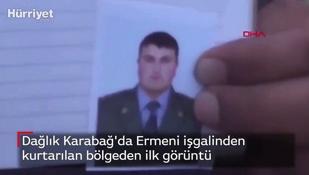 Dağlık Karabağ'da Ermeni işgalinden kurtarılan bölgeden ilk görüntü