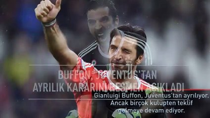 Gigi Buffon ayrılık kararını resmen açıkladı!