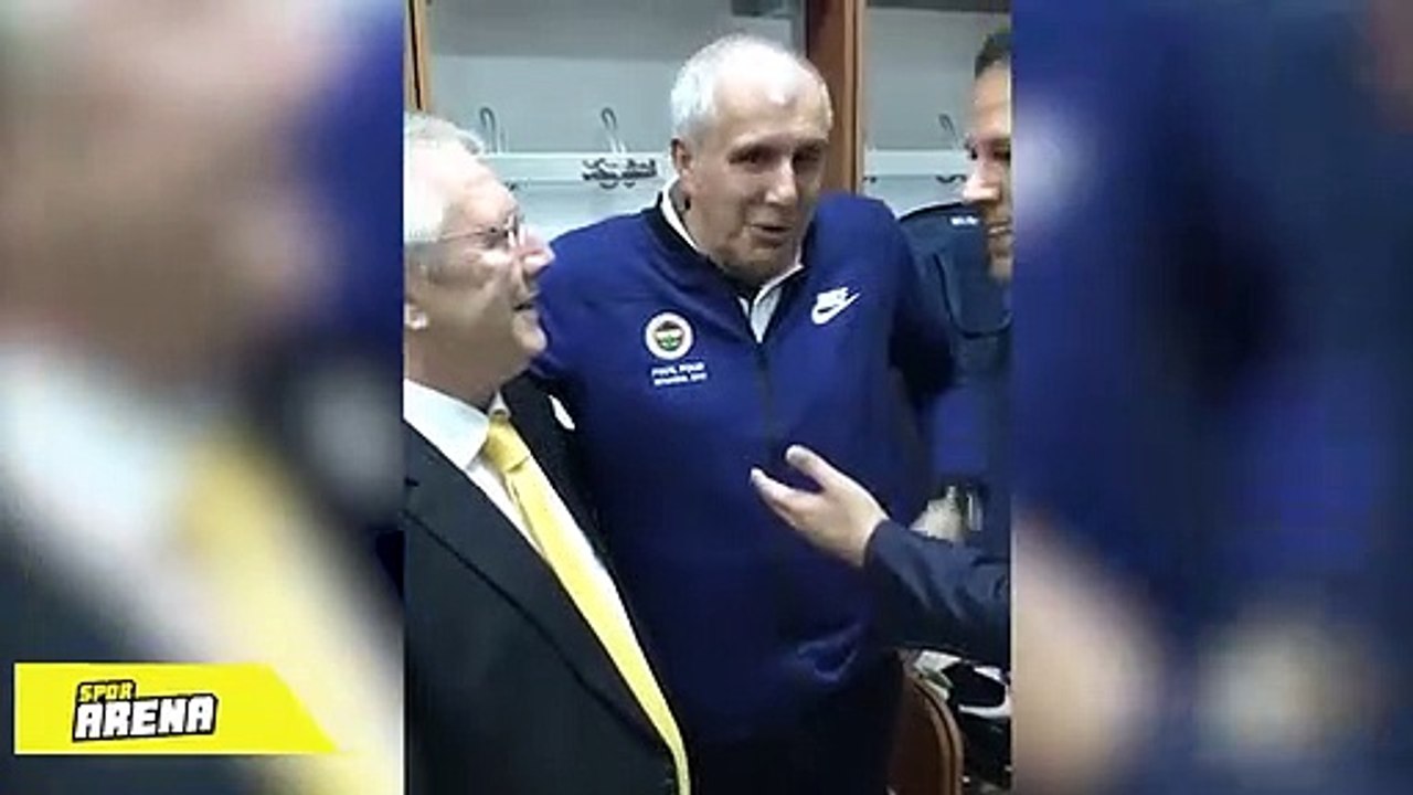 Aziz Yıldırım soyunma odasına indi!