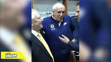 Aziz Yıldırım soyunma odasına indi!