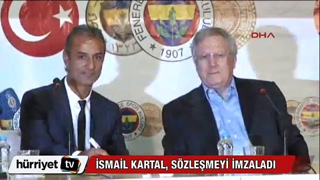 İsmail Kartal, resmen Fenerbahçe teknik direktörü oldu