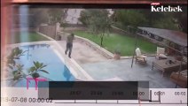 Hülya Avşar'ın evine giren hırsız güvenlik kamerasında