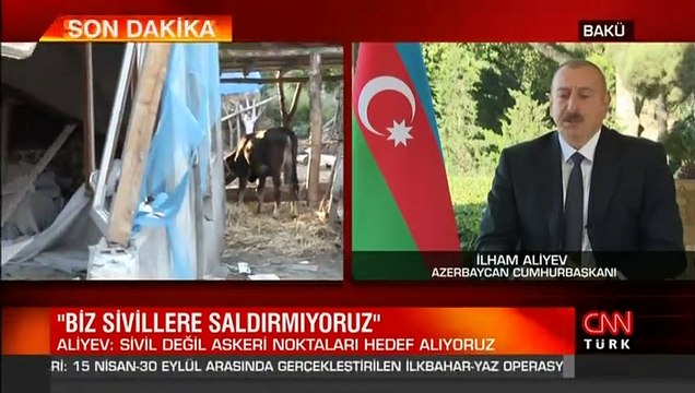 Son dakika haberler... Azerbaycan lideri Aliyev'den CNN TÜRK'e özel açıklamalar