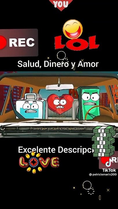 Salud, Dinero y Amor.  La descripción perfecta