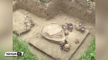 M.Ö. 2. yüzyıla ait küp mezar bulundu
