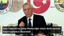 Aziz Yıldırım'dan derbiyle ilgili sert açıklama!