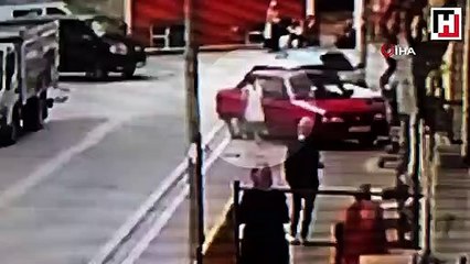 Bin 800 TL trafik cezasına sinirlenen baba mahalleyi birbirine kattı