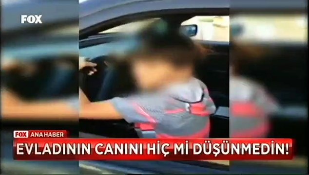 9 yaşındaki oğluna drift attırıp silah kullandıran baba