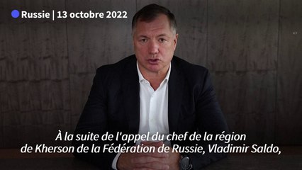 La Russie va aider à l'évacuation des habitants de la région de Kherson (Khousnoulline)