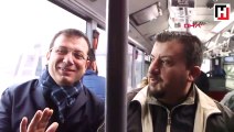 Hayali ‘metrobüs almak’ olan vatandaş İmamoğlu ile buluştu