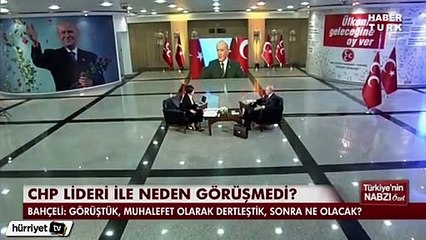 Bahçeli her şeye hayır diyor düşüncesi