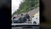 경기 의정부 호원나들목 인근 차량 4대 연쇄 추돌...1명 경상 / YTN