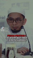 Ceramah Singkat Ust. Adi Hidayat | Waspadalah Sekarang Sudah Memasuki Hari Akhir