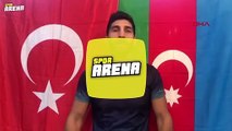 Azeri milli kick boksçu Bahram Rajabzadeh'ten Karabağ mesajı 