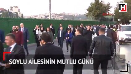 Soylu ailesinin mutlu günü