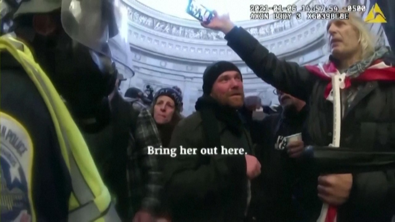 Bisher unveröffentlichtes Videomaterial zum Kapitolsturm 2021