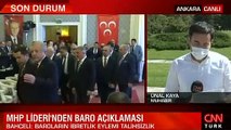 MHP Genel Başkanı Bahçeli'den flaş açıklamalar
