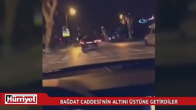 Bağdat Caddesi’nin altını üstüne getirdiler
