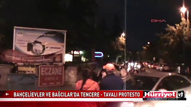 BAHÇELİEVLER VE BAĞCILAR'DA TENCERE TAVALI PROTESTO! TAKSİM GEZİ PARKI OLAYLARI