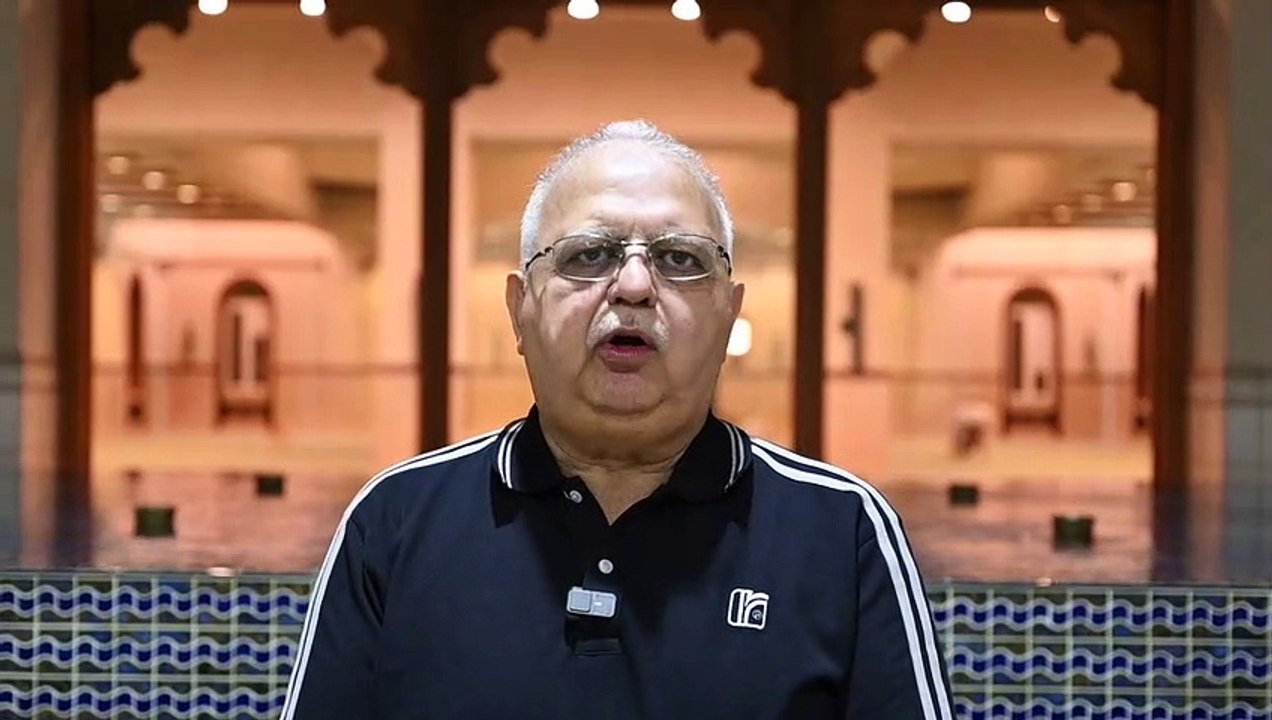 Mohammad Dawood at a mosque