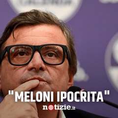 Calenda: "La Meloni ora vuole i tecnici come ministri, prima erano il male assoluto"