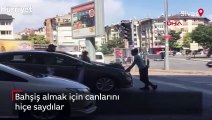 Bahşiş almak için canlarını hiçe saydılar