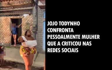 Jojo Todynho confronta pessoalmente mulher que a criticou nas redes sociais