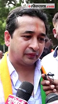 ती मशाल नव्हे तर आईसक्रीमचा कोन , नितेश राणेंची शिवसेनेवर टीका