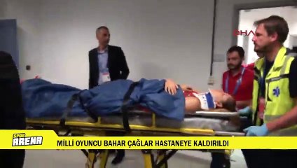 Bahar Çağlar hastaneye kaldırıldı!