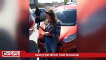 Bahçeşehir yolunda trafik kazası