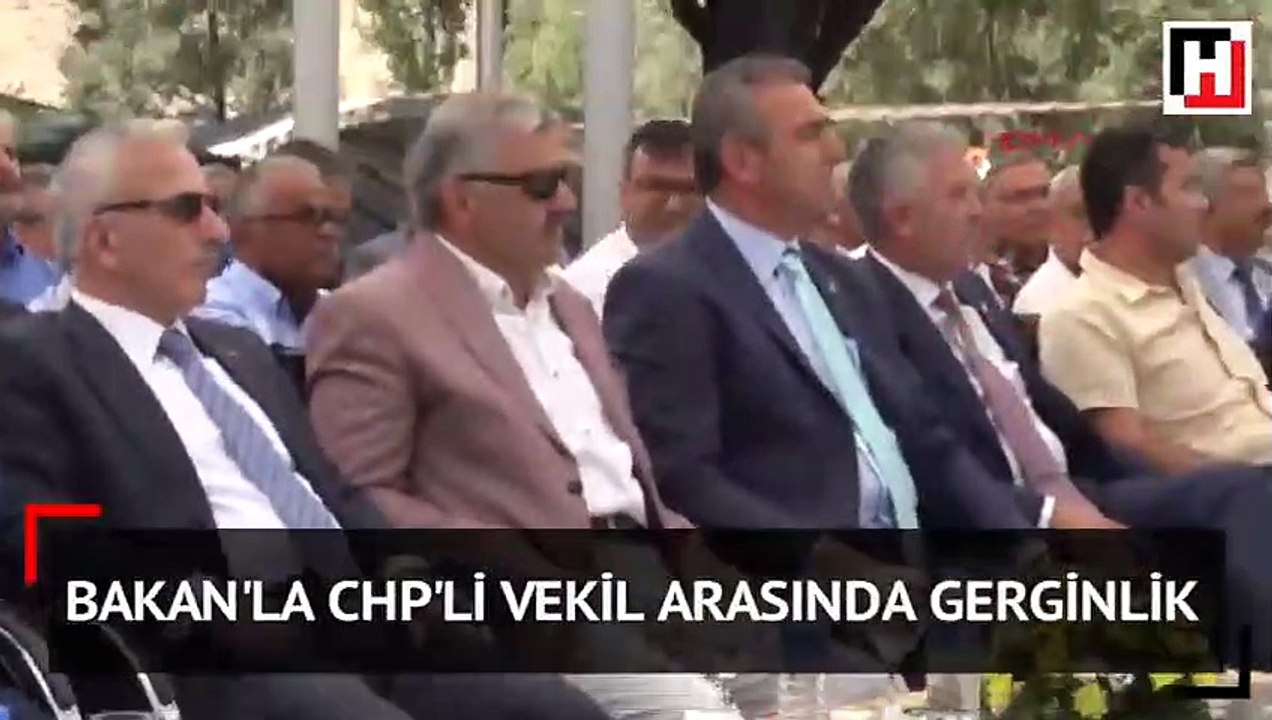Bakan'la CHP'li vekil arasında gerginlik: Terbiyesizlik yapmayın
