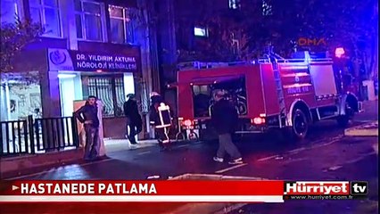 BAKIRKÖY RUH VE SİNİR HASTALIKLARI HASTANESİ'NDE PATLAMA