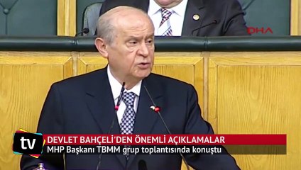 Bahçeli'den Orgeneral Hulusi Akar'a destek