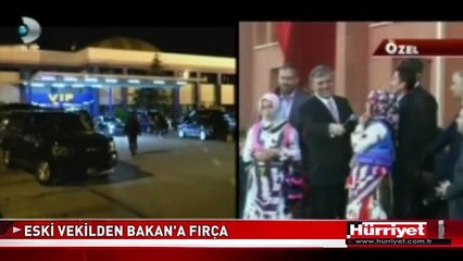 ESKİ VEKİLDEN BAKAN'A FIRÇA