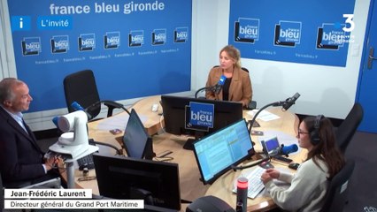 Jean-Frédéric Laurent, directeur général du Grand port maritime de Bordeaux