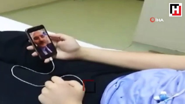 Cumhurbaşkanı Erdoğan ve Bakan Soylu lösemi tedavisi gören genci telefonla aradı