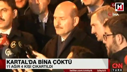 Süleyman Soylu ve Murat Kurum'dan açıklamalar