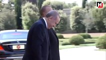 Cumhurbaşkanı Erdoğan, Bakü'de resmi törenle karşılandı